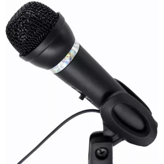 GEMBIRD mikrofon na stůl MIC-D-04, HQ, černá GEMBIRD mikrofon na stůl MIC-D-04, HQ, černá