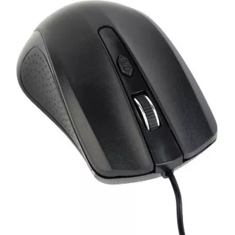 GEMBIRD myš MUS-4B-01, drátová, optická, 1200 dpi, USB, černá