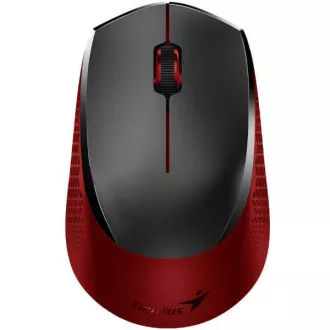 GENIUS myš NX-8000S/ 1600 dpi/ bezdrátová/ tichá/ černočervená