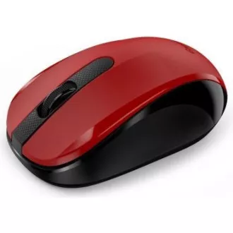 GENIUS myš NX-8008S/ 1200 dpi/ bezdrátová/ tichá/ BlueEye senzor/ červená