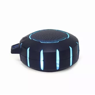 GEMBIRD Repro SPK-BTOD-01, Outdoor, Bluetooth, 3W, RGB LED podsvícení, černá