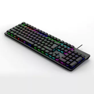 C-TECH Klávesnice Riven, Drátová USB, černá C-TECH Klávesnice Riven, Drátová USB, černá