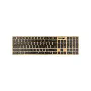 GENIUS Klávesnice Slimstar 7250BT, membránová, bezdrátová, béžová-černá