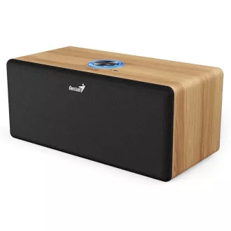 GENIUS Reproduktor SP-HF505BT, BT, 3.5mm jack, 20W, světlé dřevo