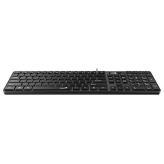 GENIUS Klávesnice Slimstar K500 Education, Bez písmen, Drátová USB, černá GENIUS Klávesnice Slimstar K500 Education, Bez písmen, Drátová USB, černá