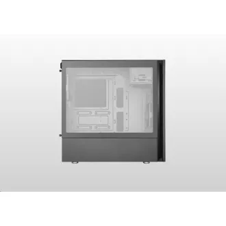 Cooler Master case Silencio S600 TG, ATX, Průhledná bočnice, 2x 120mm Fan, Černá Cooler Master case Silencio S600 TG, ATX, Průhledná bočnice, 2x 120mm Fan, Černá
