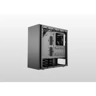 Cooler Master case Silencio S600 TG, ATX, Průhledná bočnice, 2x 120mm Fan, Černá Cooler Master case Silencio S600 TG, ATX, Průhledná bočnice, 2x 120mm Fan, Černá