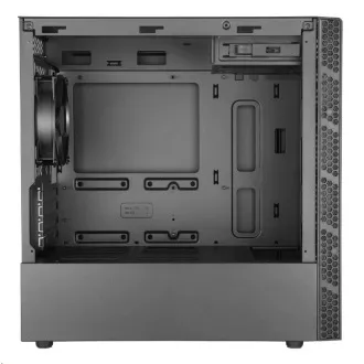 Cooler Master case MasterBox MB400L ODD, mATX, 1x 120mm Fan, Černá Cooler Master case MasterBox MB400L ODD, mATX, 1x 120mm Fan, Černá
