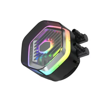 Cooler Master vodní chladič MasterLiquid 360 Atmos ARGB, 3x120mm, LGA1851, AM5, černá