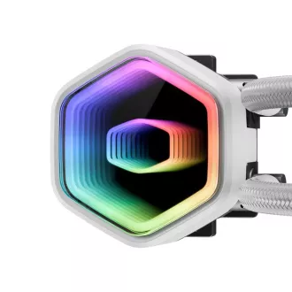 Cooler Master vodní chladič MasterLiquid 360 Core II, 3x120mm, LGA1851, AM5, bílá