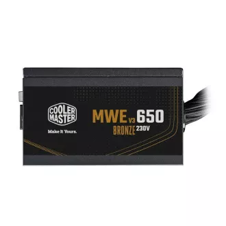 Cooler Master zdroj MWE Bronze 650W V3, 120mm, 80+ Bronze
