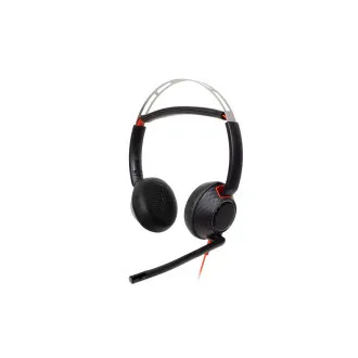 Poly Blackwire 5220 náhlavní souprava, 3.5 mm jack + USB-C/A adaptér, stereo Poly Blackwire 5220 náhlavní souprava, 3.5 mm jack + USB-C/A adaptér, stereo