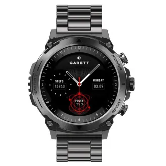Garett Smartwatch Atom Black Steel Garett Smartwatch Atom Black Steel