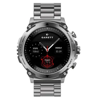 Garett Smartwatch Atom Silver Steel Garett Smartwatch Atom Silver Steel