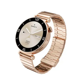 Garett Smartwatch ROSE zlatá, Solid steel Garett Smartwatch ROSE zlatá, Solid steel
