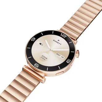 Garett Smartwatch ROSE zlatá, Solid steel Garett Smartwatch ROSE zlatá, Solid steel