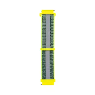 Garett Kids univerzální řemínek 20 mm, zelený reflexní Garett Kids univerzální řemínek 20 mm, zelený reflexní