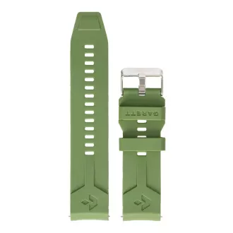 Garett univerzální řemínek 22 mm, zelený silikonový Garett univerzální řemínek 22 mm, zelený silikonový