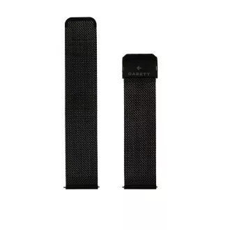 Garett univerzální řemínek 22 mm, černý kovový, typ Mesh Garett univerzální řemínek 22 mm, černý kovový, typ Mesh