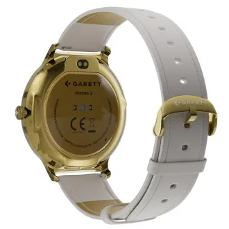 Garett Smartwatch Verona 2 zlatá SOLID steel