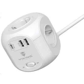 Viking síťový adaptér AC Cube PD