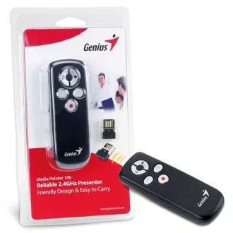 GENIUS prezentér Wireless Media Pointer 100, USB GENIUS prezentér Wireless Media Pointer 100, USB