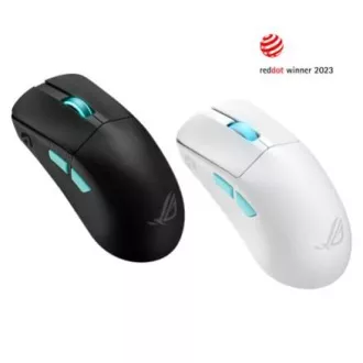 ASUS myš ROG Harpe Ace Aim Lab Edition, Bluetooth, bílá