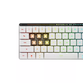 ASUS klávesnice ROG FALCHION RX Low profile (ROG NX Snow), US ASUS klávesnice ROG FALCHION RX Low profile (ROG NX Snow), US