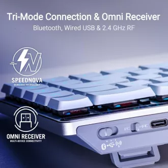 ASUS klávesnice ROG FALCHION RX Low profile (ROG NX Snow), US ASUS klávesnice ROG FALCHION RX Low profile (ROG NX Snow), US
