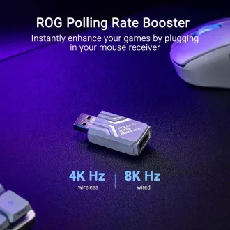 ASUS myš ROG Keris II Ace, bezdrátová herní myš, bílá ASUS myš ROG Keris II Ace, bezdrátová herní myš, bílá