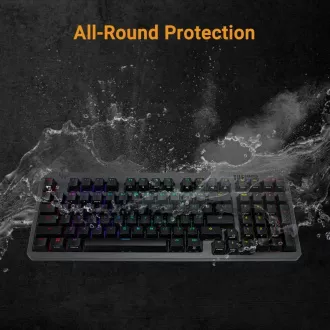 ASUS klávesnice TUF Gaming K3 GEN II, mechanická, CZ/SK, šedá ASUS klávesnice TUF Gaming K3 GEN II, mechanická, CZ/SK, šedá