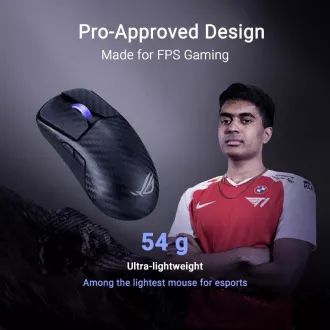 ASUS Herní myš ROG Harpe Ace Extreme, Bezdrátová BT, RF 2.4GHz, černá ASUS Herní myš ROG Harpe Ace Extreme, Bezdrátová BT, RF 2.4GHz, černá