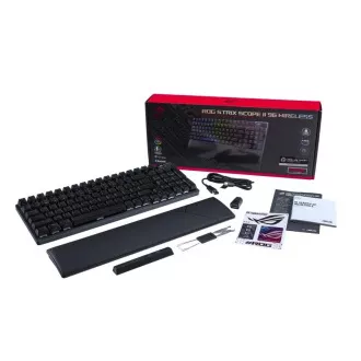 ASUS klávesnice ROG Strix Scope II 96 Wireless (ROG NX Snow) - CZ/SK ASUS klávesnice ROG Strix Scope II 96 Wireless (ROG NX Snow) - CZ/SK