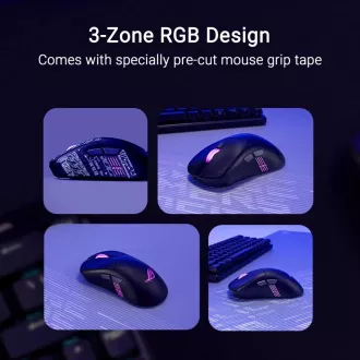 ASUS myš ROG Keris II Origin, bezdrátová herní myš, černá ASUS myš ROG Keris II Origin, bezdrátová herní myš, černá