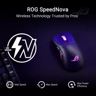 ASUS myš ROG Keris II Origin, bezdrátová herní myš, černá ASUS myš ROG Keris II Origin, bezdrátová herní myš, černá