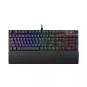ASUS klávesnice ROG STRIX SCOPE II X, mechanická, drátová, ROG NX Snow V2, CZ/SK