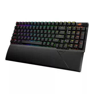 ASUS klávesnice ROG STRIX SCOPE II X, mechanická, drátová, ROG NX Snow V2, US