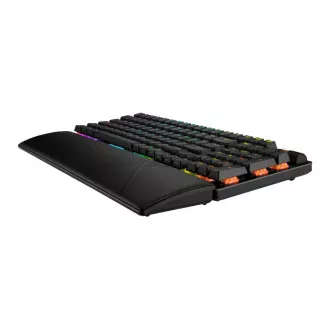 ASUS klávesnice ROG STRIX SCOPE II X, mechanická, drátová, ROG NX Snow V2, US
