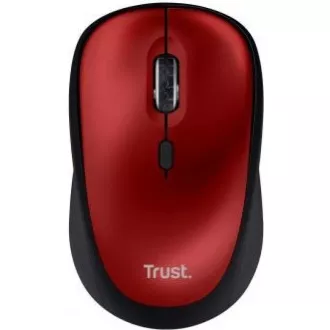 TRUST myš Yvi+ Wireless Mouse Eco Red, červená TRUST myš Yvi+ Wireless Mouse Eco Red, červená