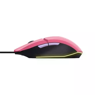 TRUST myš GXT 109P FELOX Gaming Mouse, optická, USB, růžová TRUST myš GXT 109P FELOX Gaming Mouse, optická, USB, růžová