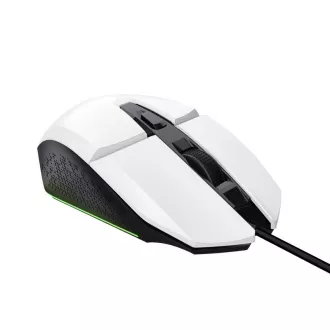 TRUST myš GXT 109W FELOX Gaming Mouse, optická, USB, bílá TRUST myš GXT 109W FELOX Gaming Mouse, optická, USB, bílá