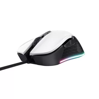 TRUST herní myš GXT 922W YBAR Eco Gaming Mouse, optická, USB, bílá TRUST herní myš GXT 922W YBAR Eco Gaming Mouse, optická, USB, bílá