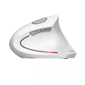 TRUST vertikální myš Verto bezdrátová ergonomická myš, USB, bílá TRUST vertikální myš Verto bezdrátová ergonomická myš, USB, bílá