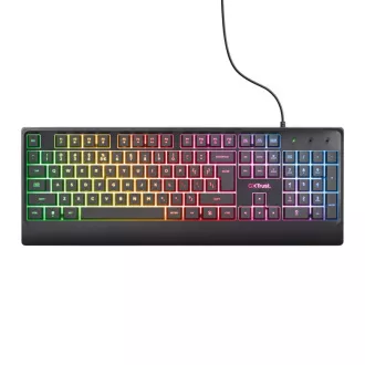 TRUST Sada sluchátka + myš + klávesnice + mousepad GXT 792 Quadrox 4v1 Gaming Bundle TRUST Sada sluchátka + myš + klávesnice + mousepad GXT 792 Quadrox 4v1 Gaming Bundle