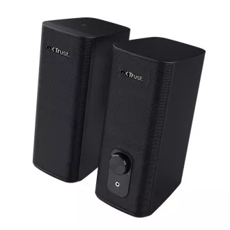 TRUST reproduktory GXT 612 CETIC RGB-Illuminated 2.0 Speaker Set, Bluetooth, černá