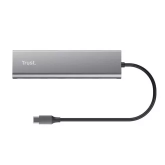 TRUST Rozbočovač Halyx Aluminium 5 Port USB 3.2 Gen1 Hub