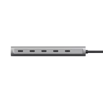 TRUST Rozbočovač Halyx Aluminium 5 Port USB 3.2 Gen1 Hub