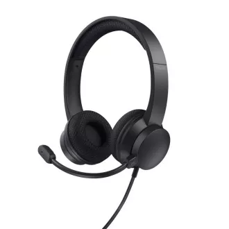 TRUST sluchátka s mikrofonem Ayda PC headset, USB, EKO Produkt, Noise-Cancelling TRUST sluchátka s mikrofonem Ayda PC headset, USB, EKO Produkt, Noise-Cancelling