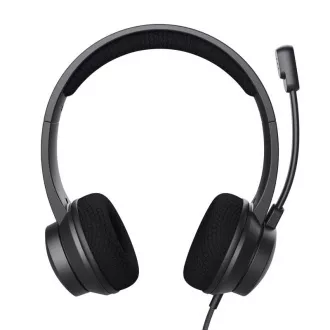 TRUST sluchátka s mikrofonem Ayda PC headset, USB, EKO Produkt, Noise-Cancelling TRUST sluchátka s mikrofonem Ayda PC headset, USB, EKO Produkt, Noise-Cancelling