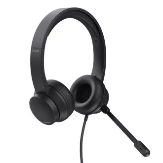 TRUST sluchátka s mikrofonem Ayda PC headset, USB TRUST sluchátka s mikrofonem Ayda PC headset, USB